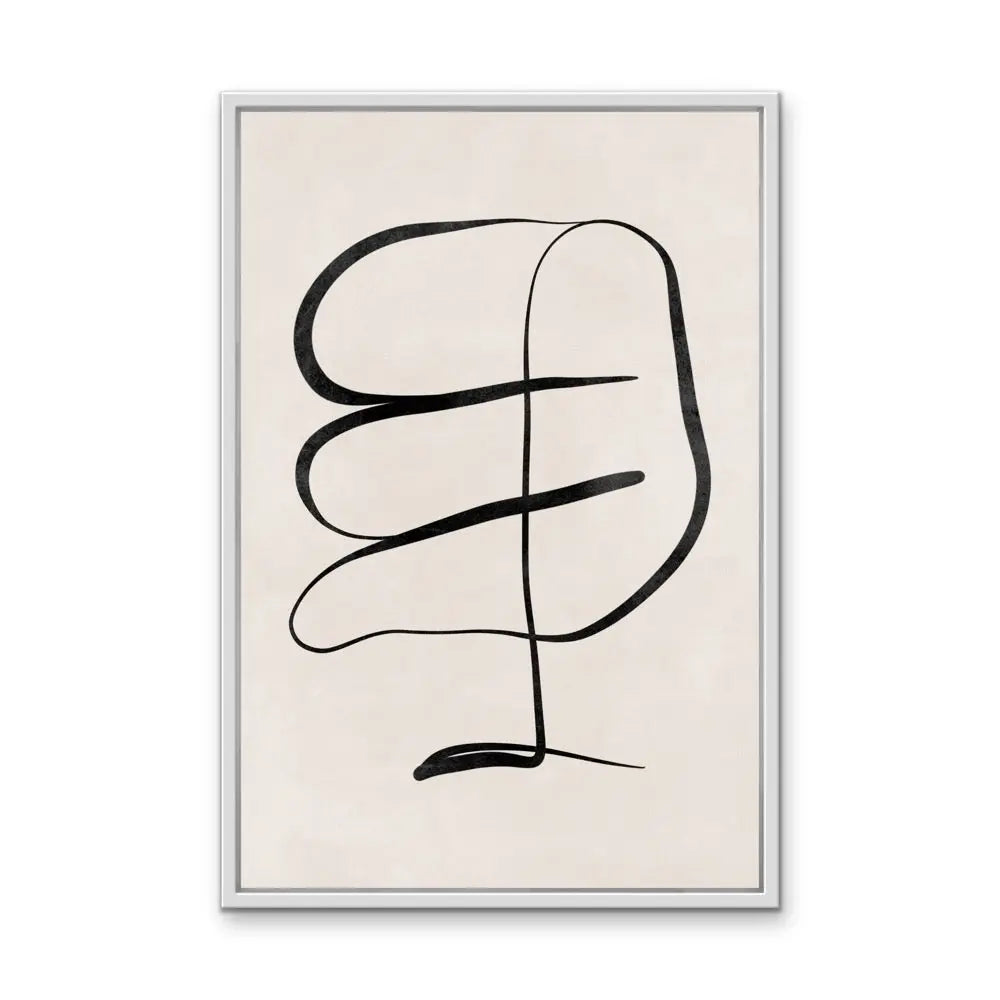 Ola Abstract Modern Shapes Collection - Print Three - Contemporary Geometric Shape Artwork Collection I Heart Wall Art Australia 