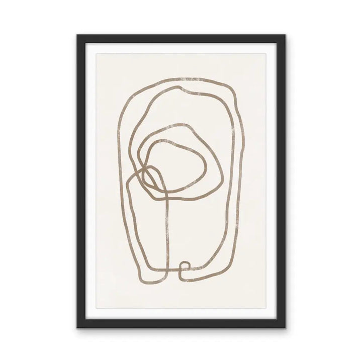 Ola Abstract Modern Shapes Collection - Print Twelve -  Contemporary Geometric Shape Artwork Collection I Heart Wall Art Australia 