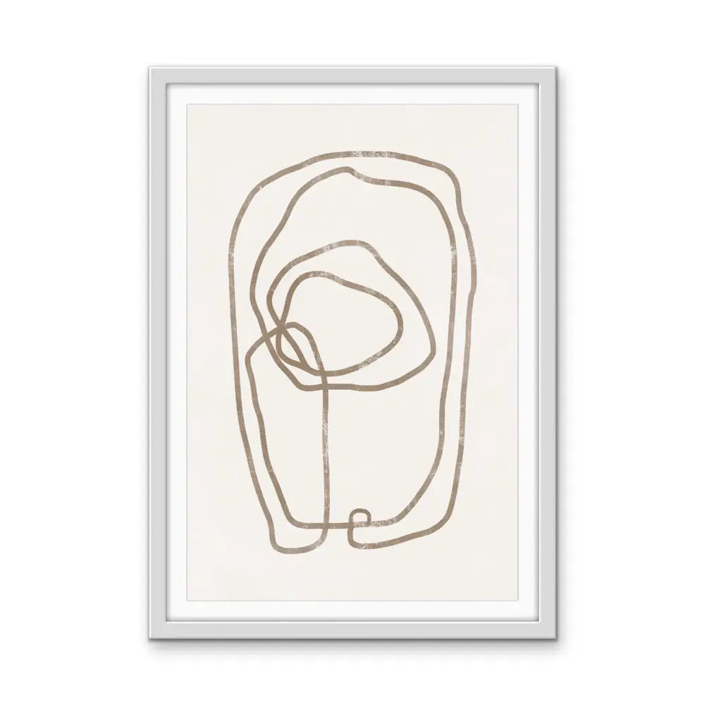 Ola Abstract Modern Shapes Collection - Print Twelve -  Contemporary Geometric Shape Artwork Collection I Heart Wall Art Australia 
