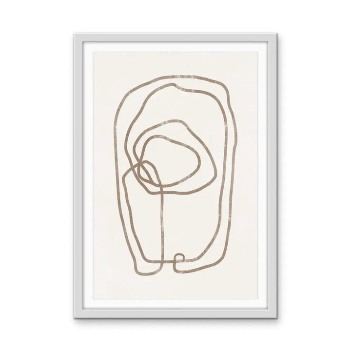 Ola Abstract Modern Shapes Collection - Print Twelve -  Contemporary Geometric Shape Artwork Collection I Heart Wall Art Australia 