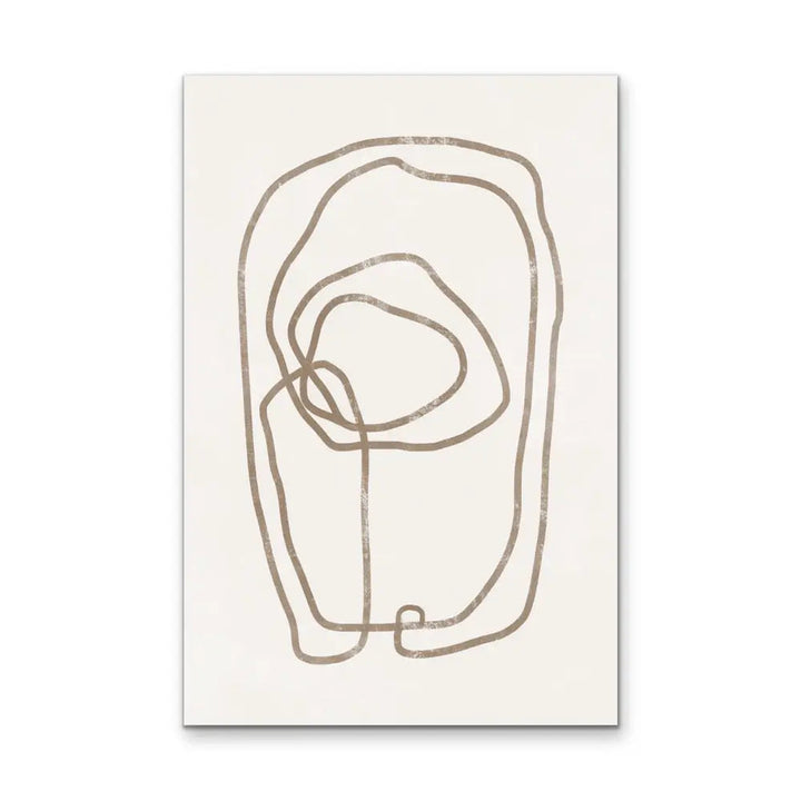 Ola Abstract Modern Shapes Collection - Print Twelve -  Contemporary Geometric Shape Artwork Collection I Heart Wall Art Australia 