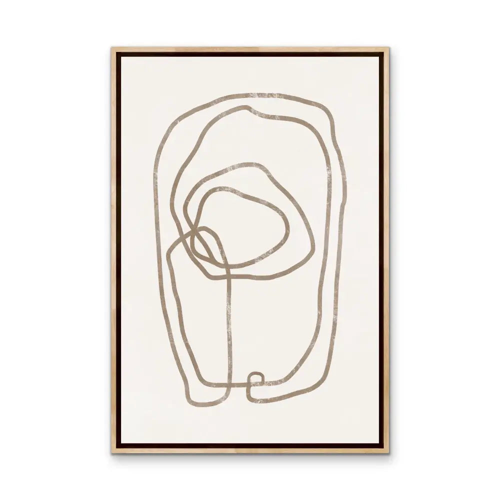 Ola Abstract Modern Shapes Collection - Print Twelve -  Contemporary Geometric Shape Artwork Collection I Heart Wall Art Australia 