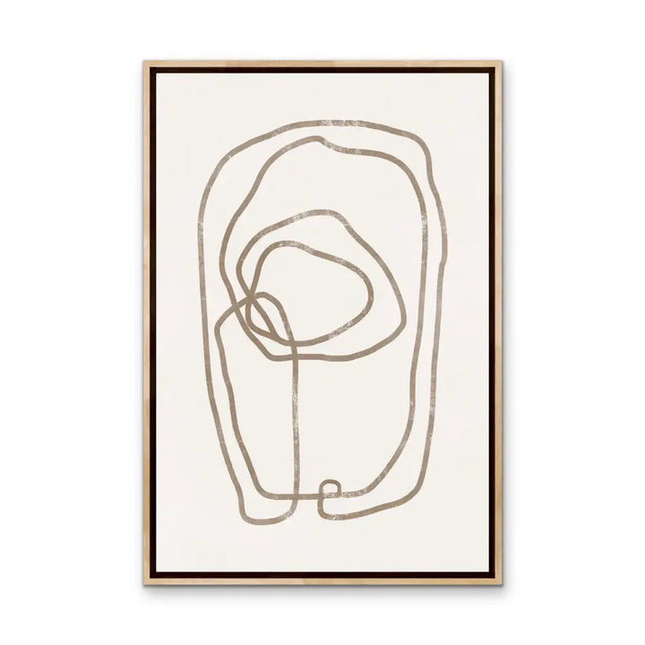 Ola Abstract Modern Shapes Collection - Print Twelve -  Contemporary Geometric Shape Artwork Collection I Heart Wall Art Australia 