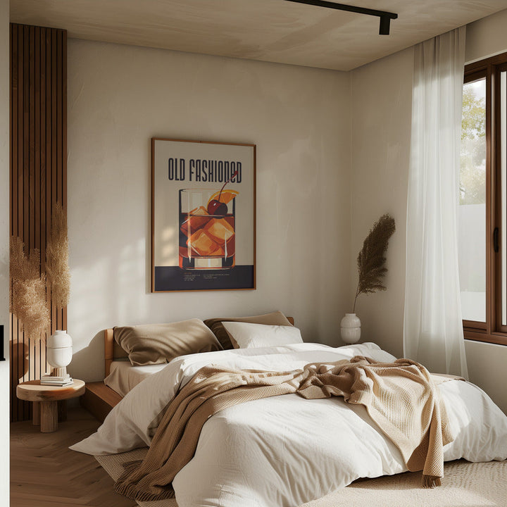 Old Fashioned - Stretched Canvas, Poster or Fine Art Print I Heart Wall Art