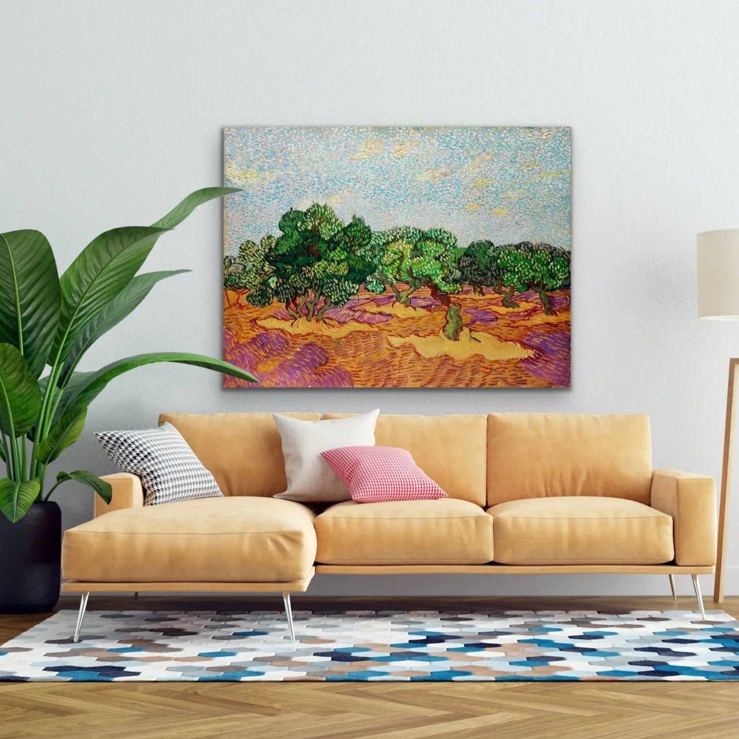 Olive Trees by Vincent Van Gogh - Print Of The Original Artwork - I Heart Wall Art
