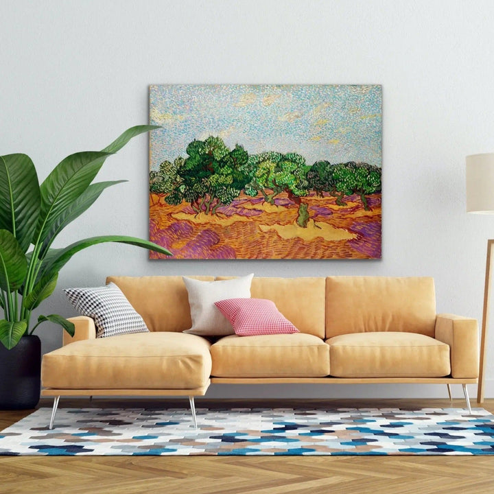 Olive Trees by Vincent Van Gogh - Print Of The Original Artwork - I Heart Wall Art