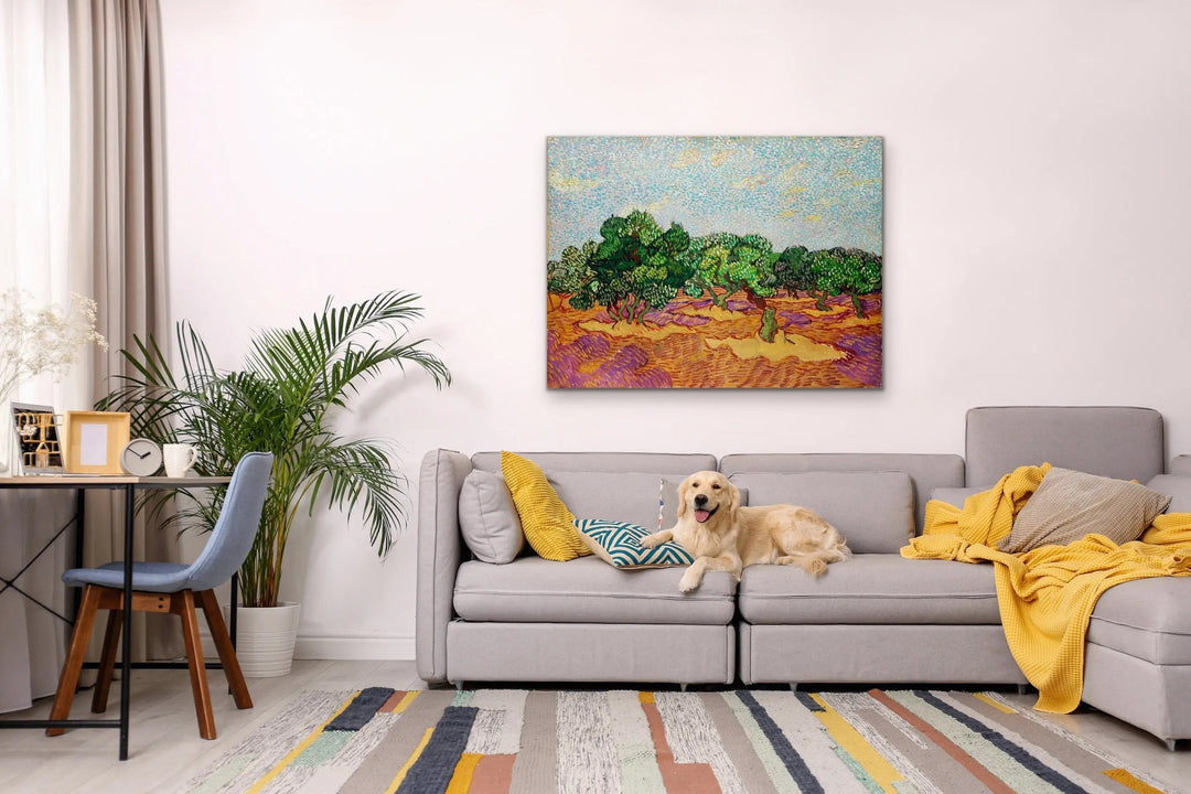 Olive Trees by Vincent Van Gogh - Print Of The Original Artwork - I Heart Wall Art