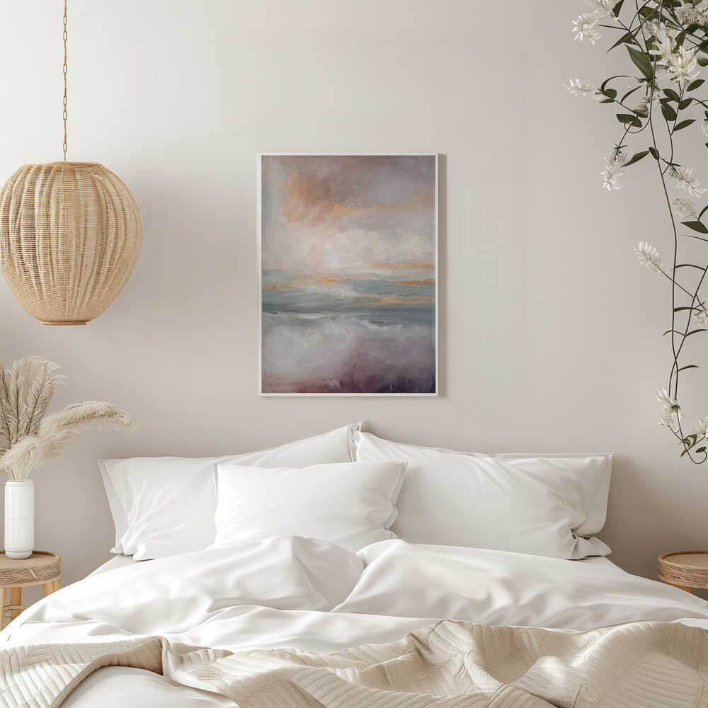 On Mystic Seas - Stretched Canvas, Poster or Fine Art Print - I Heart Wall Art - Poster Print, Canvas Print or Framed Art Print