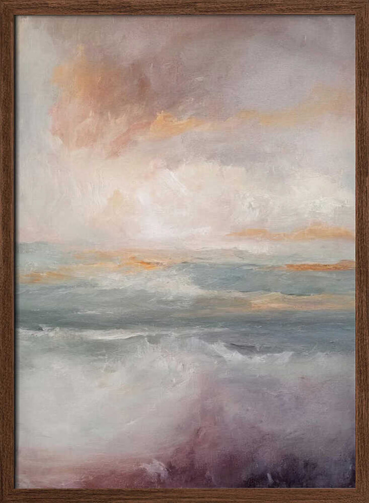 On Mystic Seas - Stretched Canvas, Poster or Fine Art Print - I Heart Wall Art - Poster Print, Canvas Print or Framed Art Print