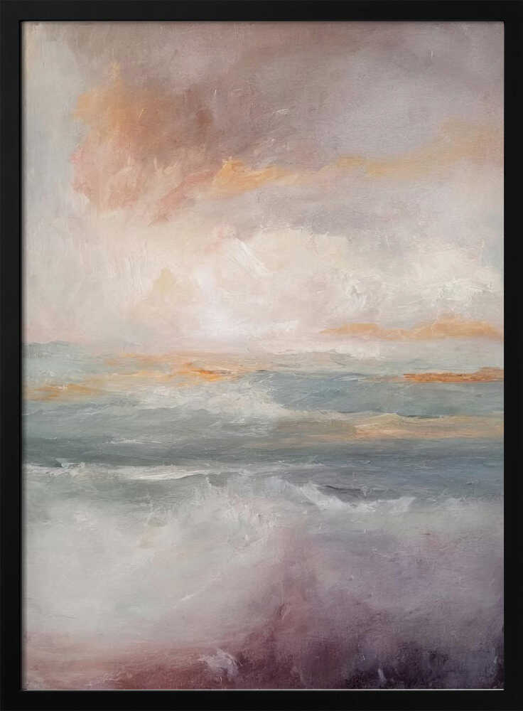 On Mystic Seas - Stretched Canvas, Poster or Fine Art Print - I Heart Wall Art - Poster Print, Canvas Print or Framed Art Print