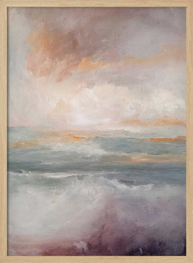 On Mystic Seas - Stretched Canvas, Poster or Fine Art Print - I Heart Wall Art - Poster Print, Canvas Print or Framed Art Print