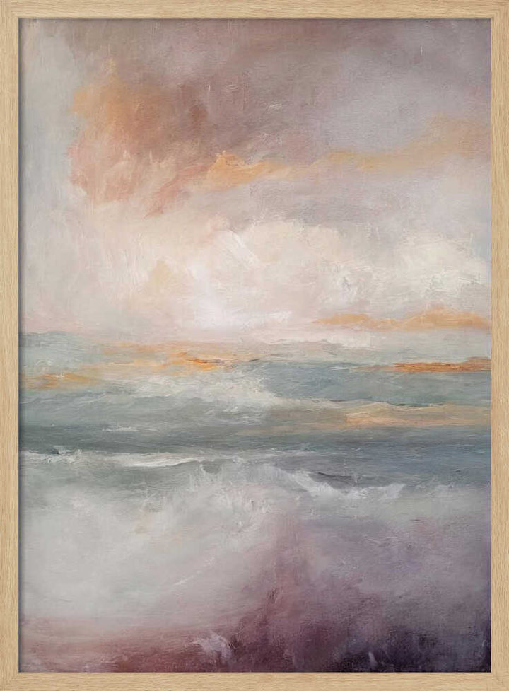 On Mystic Seas - Stretched Canvas, Poster or Fine Art Print - I Heart Wall Art - Poster Print, Canvas Print or Framed Art Print