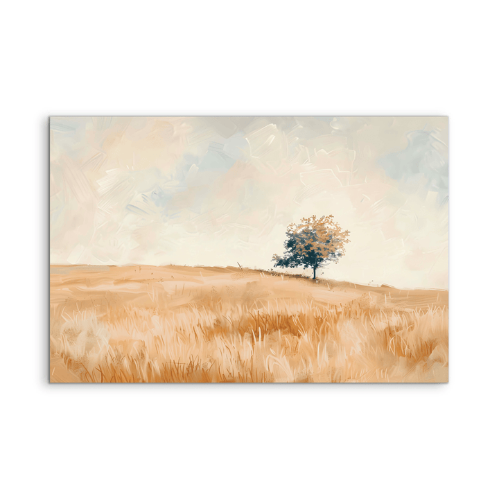 One Tree Plaine - Country Landscape Stretched Canvas or Fine Art Print - I Heart Wall Art - Poster Print, Canvas Print or Framed Art Print
