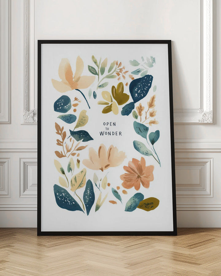 Opentowonder - Stretched Canvas, Poster or Fine Art Print I Heart Wall Art