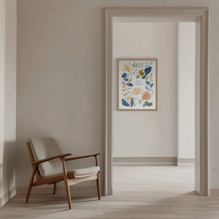 Opentowonder - Stretched Canvas, Poster or Fine Art Print I Heart Wall Art