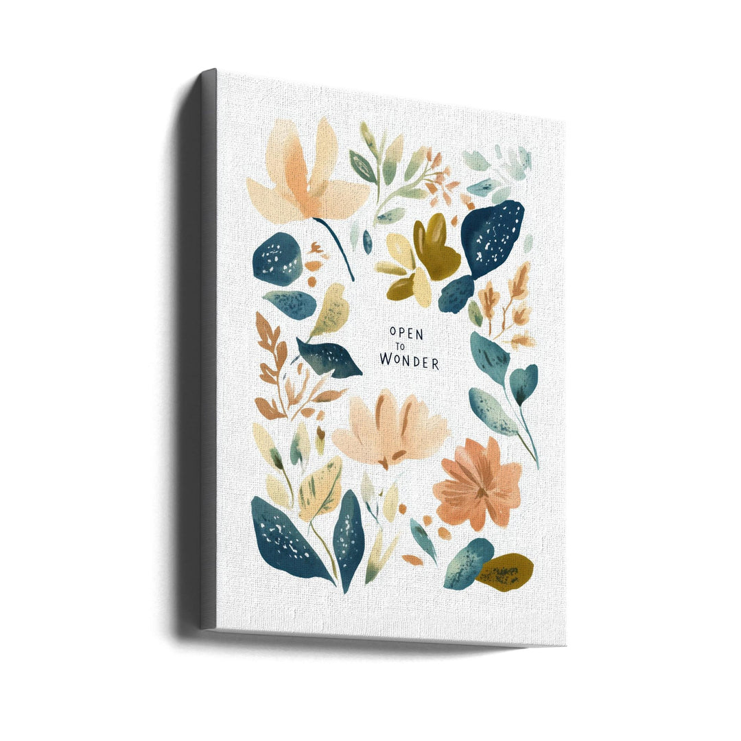 Opentowonder - Stretched Canvas, Poster or Fine Art Print I Heart Wall Art