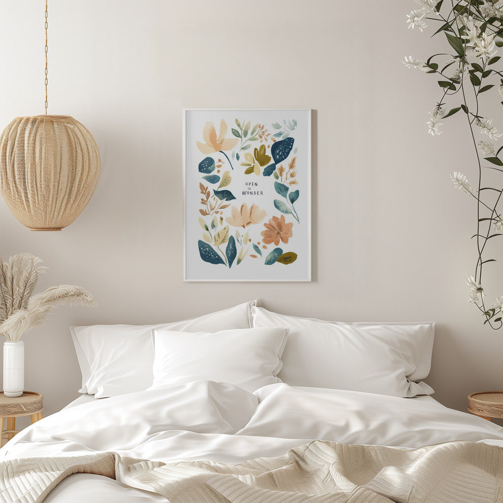 Opentowonder - Stretched Canvas, Poster or Fine Art Print I Heart Wall Art