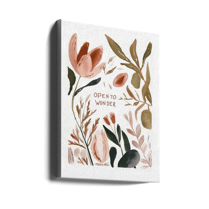 Opentowonderno2 - Stretched Canvas, Poster or Fine Art Print I Heart Wall Art