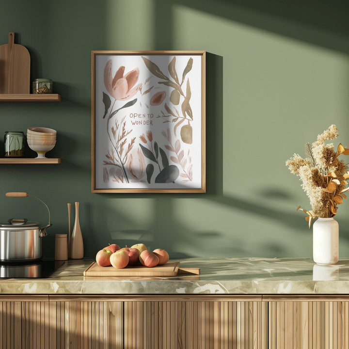 Opentowonderno2 - Stretched Canvas, Poster or Fine Art Print I Heart Wall Art
