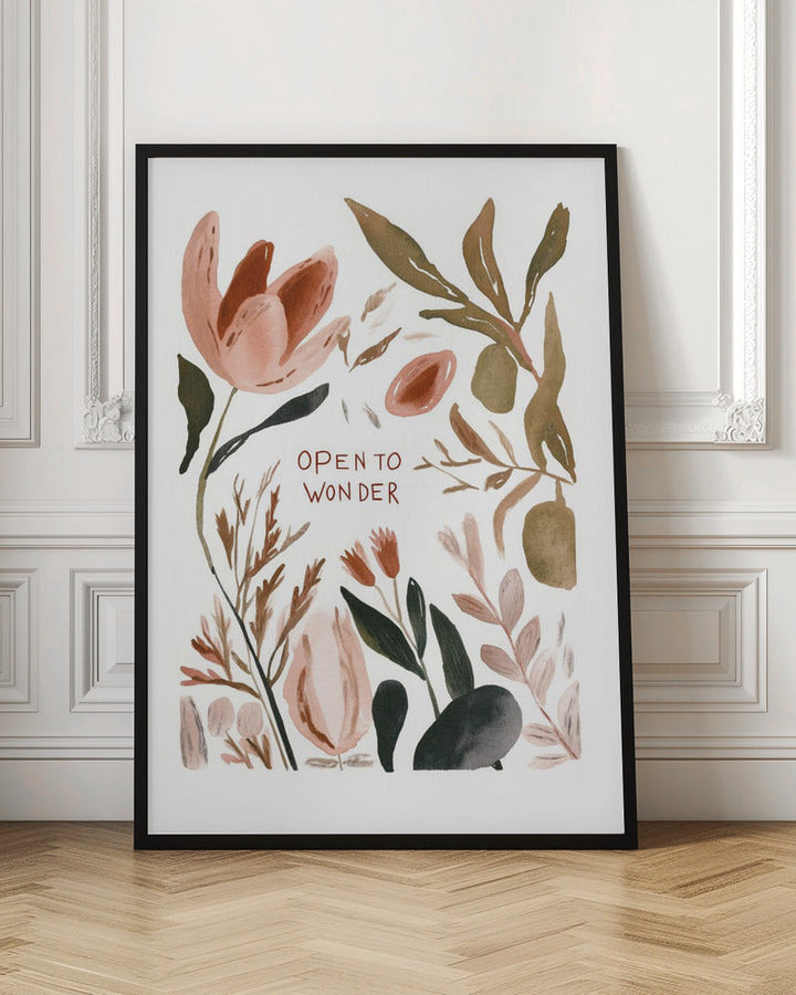 Opentowonderno2 - Stretched Canvas, Poster or Fine Art Print I Heart Wall Art