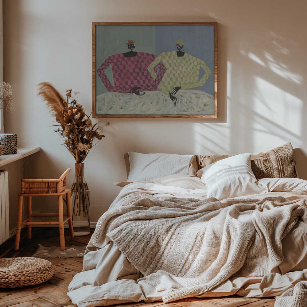 Opposites - Stretched Canvas, Poster or Fine Art Print - I Heart Wall Art - Poster Print, Canvas Print or Framed Art Print