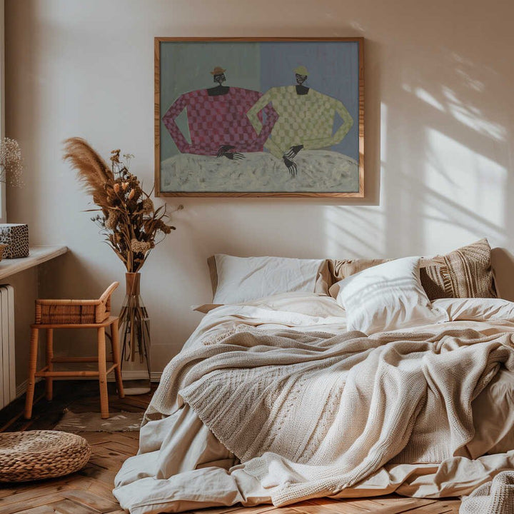 Opposites - Stretched Canvas, Poster or Fine Art Print - I Heart Wall Art - Poster Print, Canvas Print or Framed Art Print