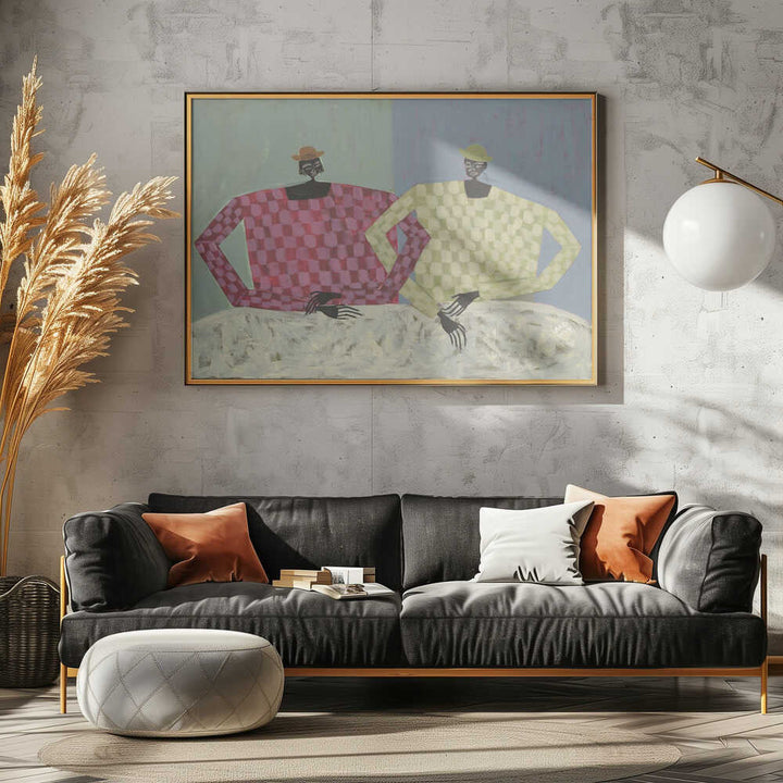 Opposites - Stretched Canvas, Poster or Fine Art Print - I Heart Wall Art - Poster Print, Canvas Print or Framed Art Print