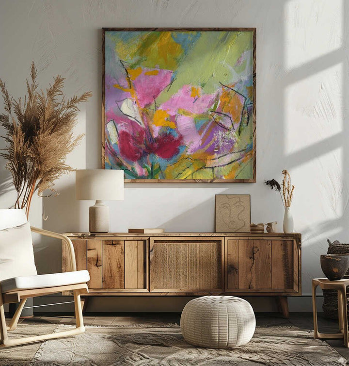 Oracle 6 - Square Stretched Canvas, Poster or Fine Art Print - I Heart Wall Art - Poster Print, Canvas Print or Framed Art Print