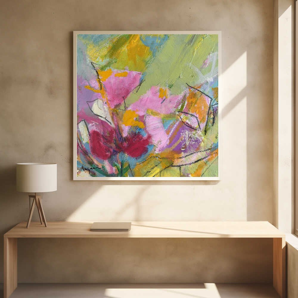 Oracle 6 - Square Stretched Canvas, Poster or Fine Art Print - I Heart Wall Art - Poster Print, Canvas Print or Framed Art Print