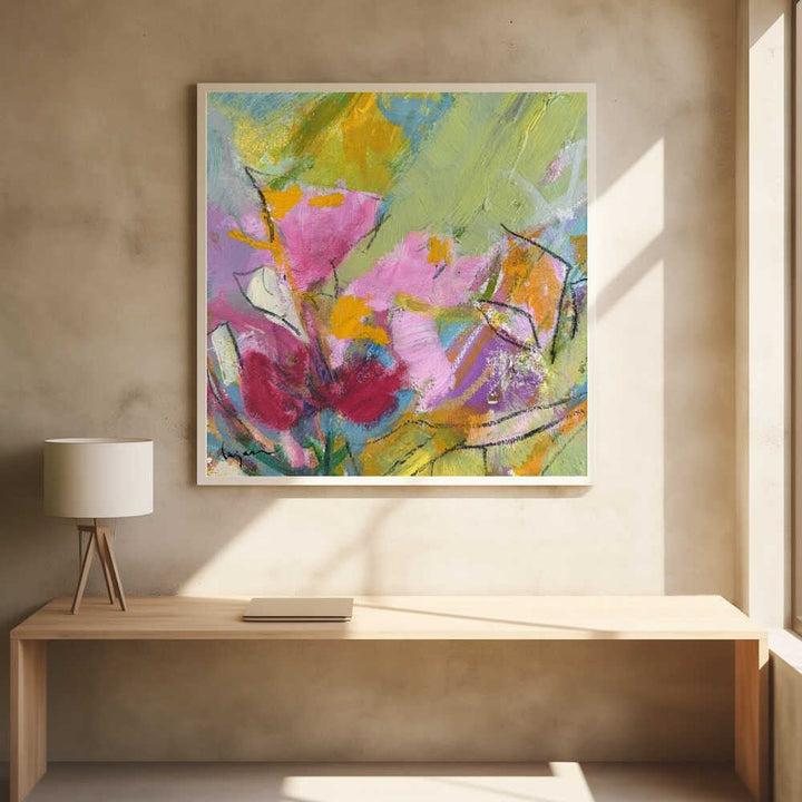 Oracle 6 - Square Stretched Canvas, Poster or Fine Art Print - I Heart Wall Art - Poster Print, Canvas Print or Framed Art Print