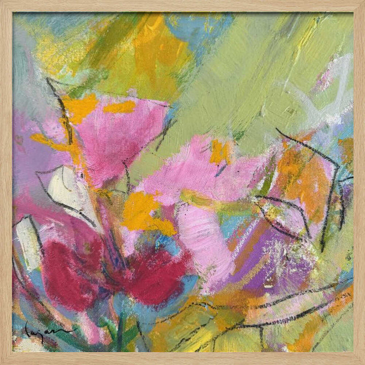 Oracle 6 - Square Stretched Canvas, Poster or Fine Art Print - I Heart Wall Art - Poster Print, Canvas Print or Framed Art Print