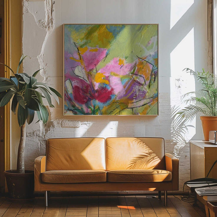 Oracle 6 - Square Stretched Canvas, Poster or Fine Art Print - I Heart Wall Art - Poster Print, Canvas Print or Framed Art Print