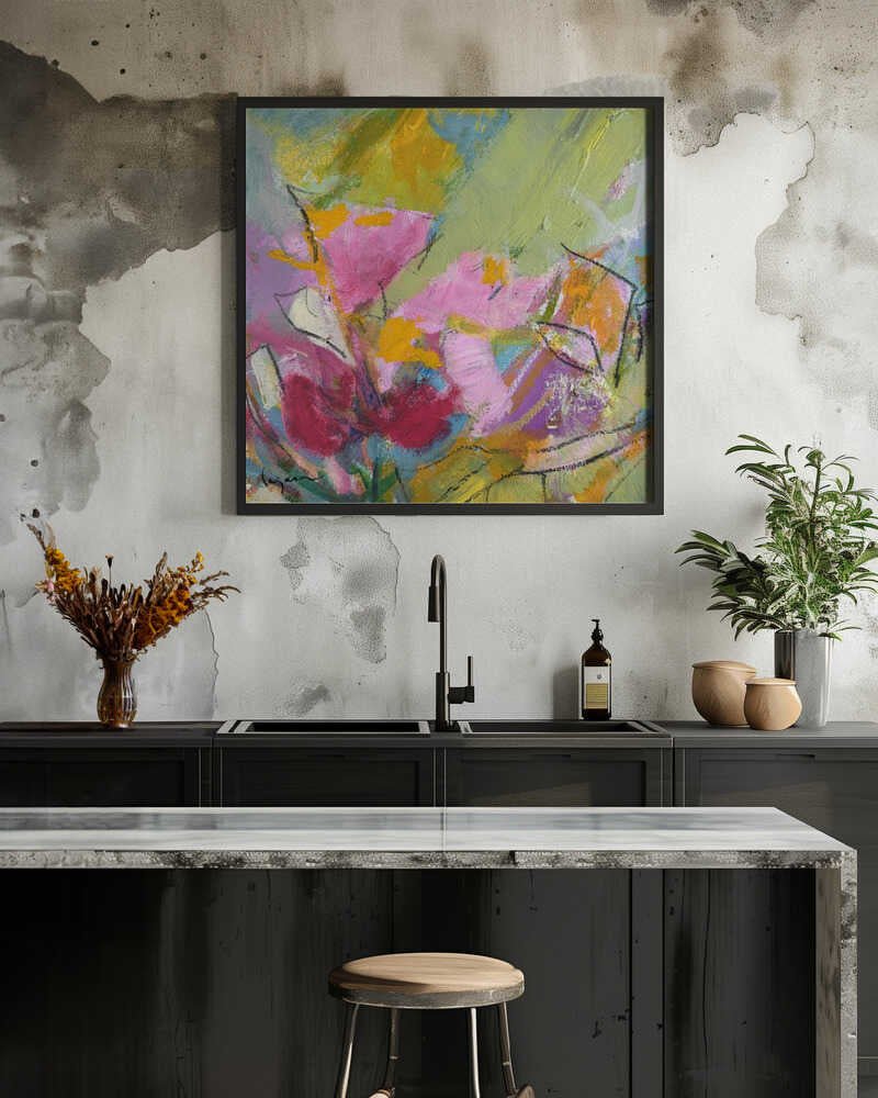 Oracle 6 - Square Stretched Canvas, Poster or Fine Art Print - I Heart Wall Art - Poster Print, Canvas Print or Framed Art Print