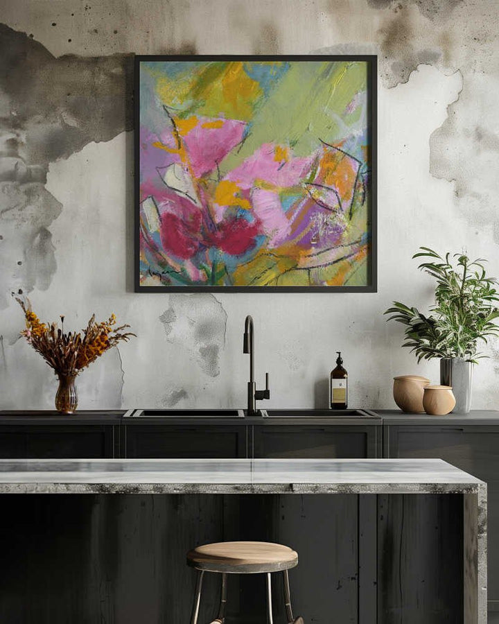 Oracle 6 - Square Stretched Canvas, Poster or Fine Art Print - I Heart Wall Art - Poster Print, Canvas Print or Framed Art Print