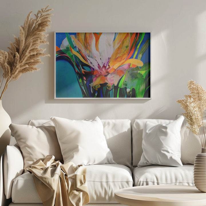 Orange Add - Stretched Canvas, Poster or Fine Art Print I Heart Wall Art