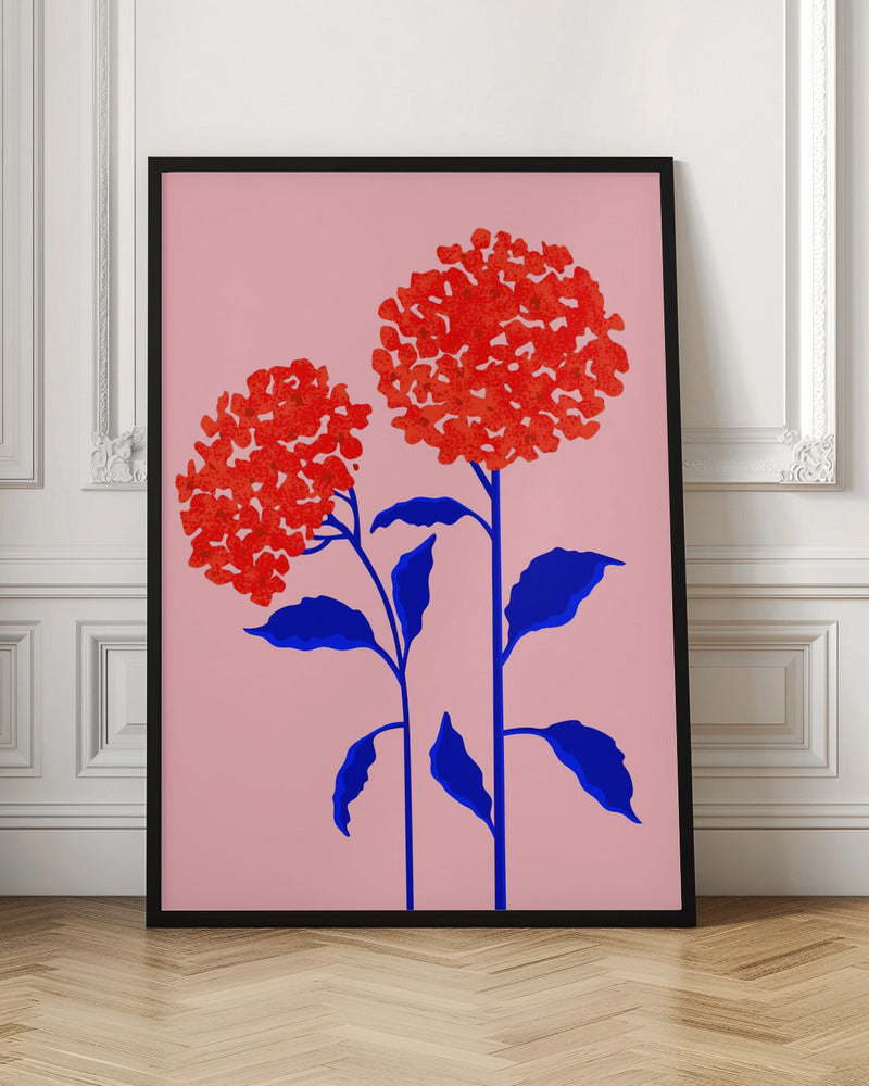 Orange Blossoms - Stretched Canvas, Poster or Fine Art Print I Heart Wall Art