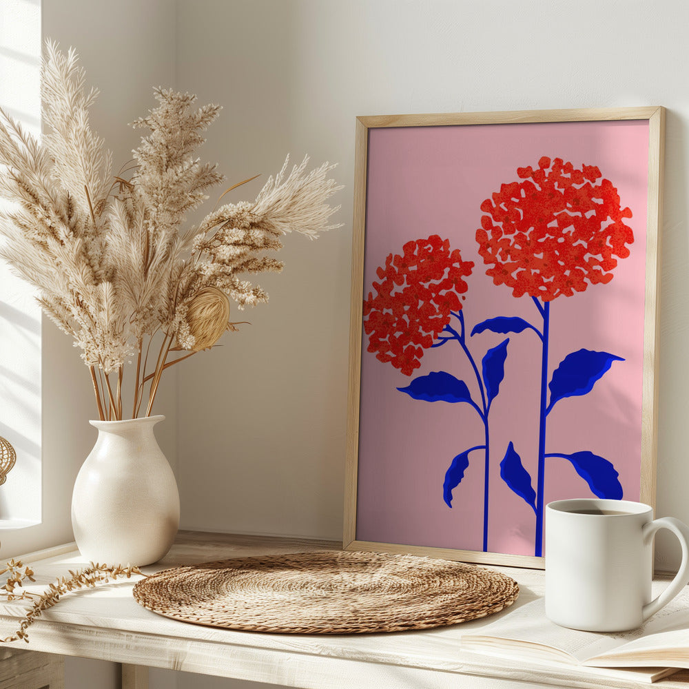 Orange Blossoms - Stretched Canvas, Poster or Fine Art Print I Heart Wall Art