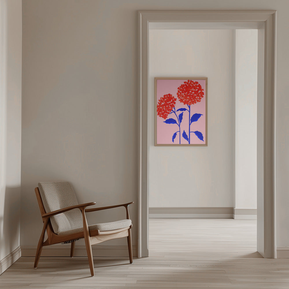 Orange Blossoms - Stretched Canvas, Poster or Fine Art Print I Heart Wall Art