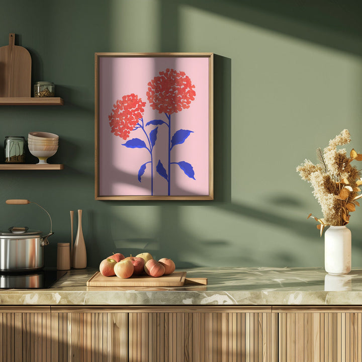 Orange Blossoms - Stretched Canvas, Poster or Fine Art Print I Heart Wall Art