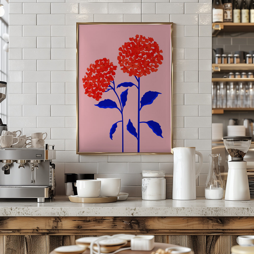 Orange Blossoms - Stretched Canvas, Poster or Fine Art Print I Heart Wall Art