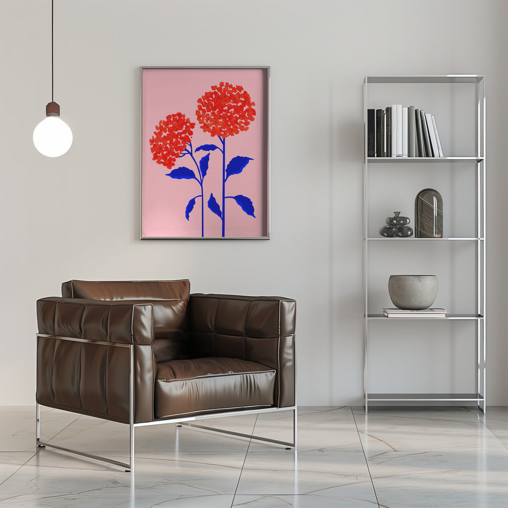 Orange Blossoms - Stretched Canvas, Poster or Fine Art Print I Heart Wall Art