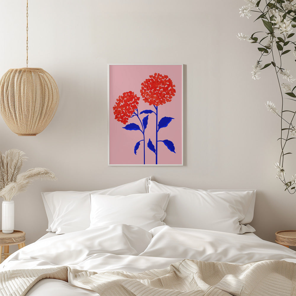 Orange Blossoms - Stretched Canvas, Poster or Fine Art Print I Heart Wall Art