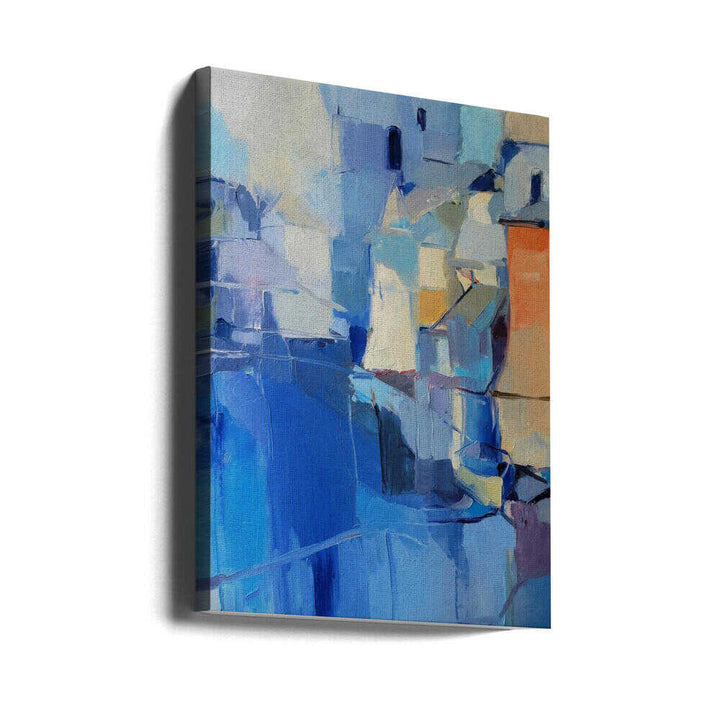 Orange Fortress - Stretched Canvas, Poster or Fine Art Print - I Heart Wall Art - Poster Print, Canvas Print or Framed Art Print