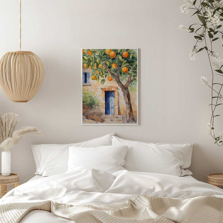 Orangetree - Stretched Canvas, Poster or Fine Art Print - I Heart Wall Art - Poster Print, Canvas Print or Framed Art Print