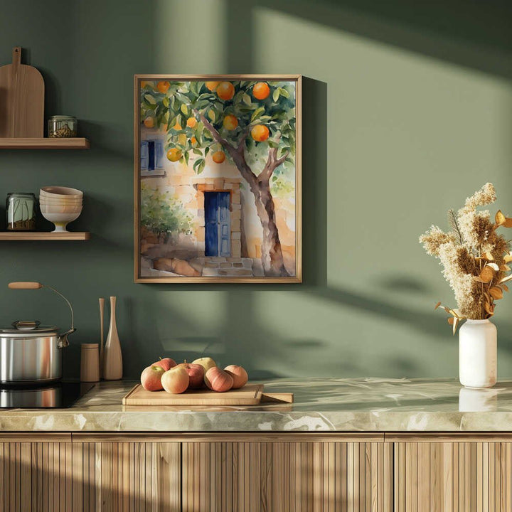 Orangetree - Stretched Canvas, Poster or Fine Art Print - I Heart Wall Art - Poster Print, Canvas Print or Framed Art Print