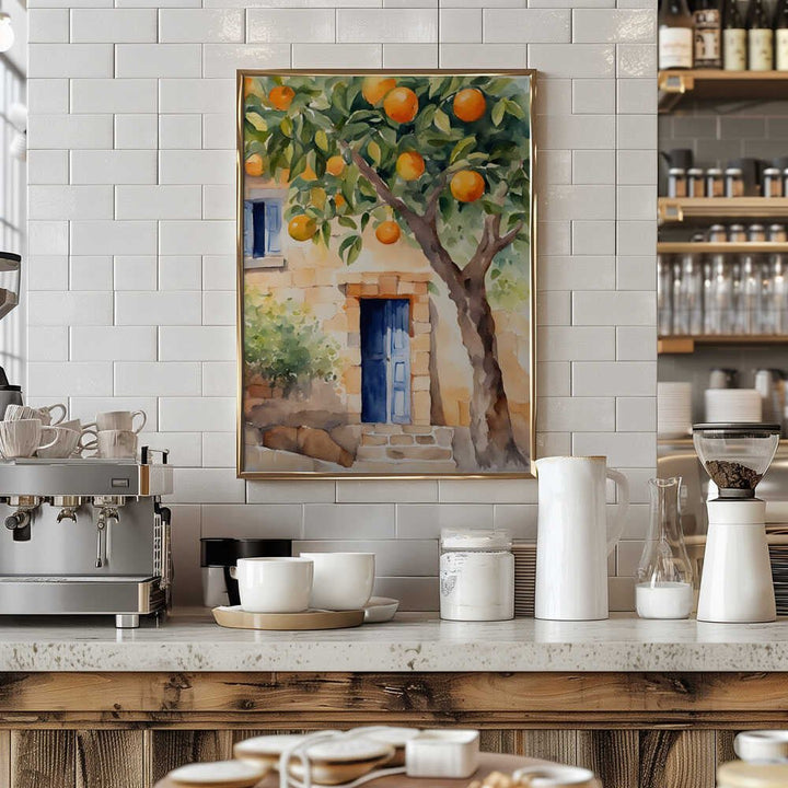 Orangetree - Stretched Canvas, Poster or Fine Art Print - I Heart Wall Art - Poster Print, Canvas Print or Framed Art Print