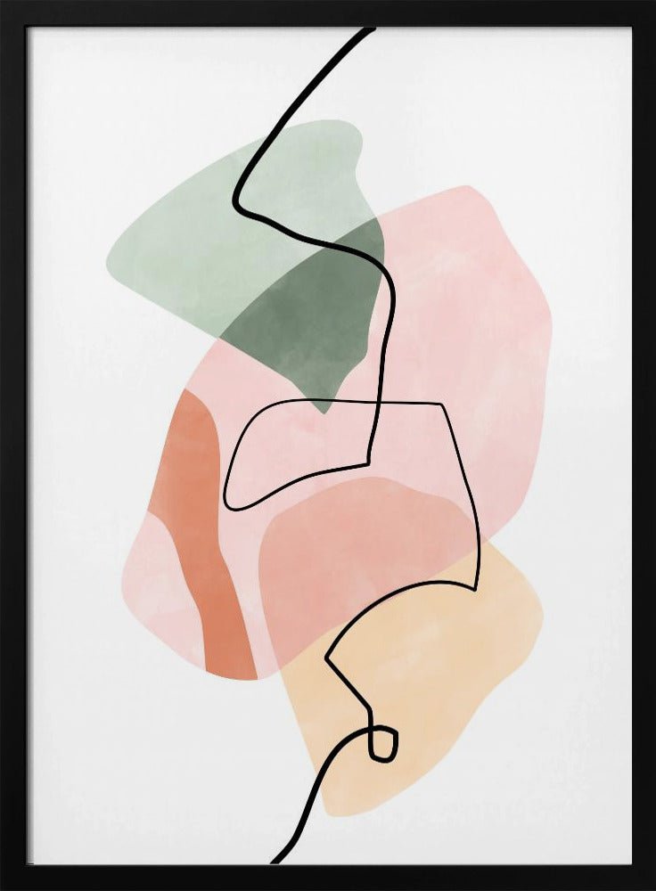 Organic Harmony - Stretched Canvas, Poster or Fine Art Print - I Heart Wall Art - Poster Print, Canvas Print or Framed Art Print
