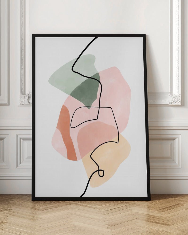 Organic Harmony - Stretched Canvas, Poster or Fine Art Print - I Heart Wall Art - Poster Print, Canvas Print or Framed Art Print