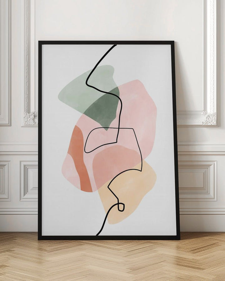 Organic Harmony - Stretched Canvas, Poster or Fine Art Print - I Heart Wall Art - Poster Print, Canvas Print or Framed Art Print