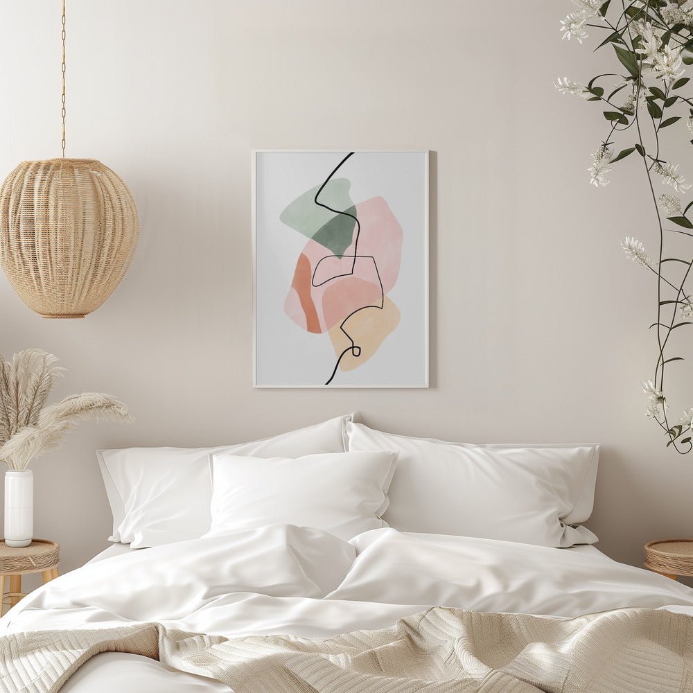 Organic Harmony - Stretched Canvas, Poster or Fine Art Print - I Heart Wall Art - Poster Print, Canvas Print or Framed Art Print